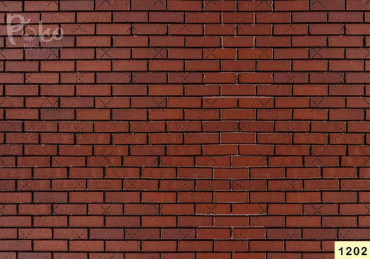 Fabric backdrop-Brown Bricks Backdrop