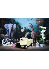 Jungle Jeep Theme Cream