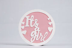 Maternity props set - its a boy its a girl props