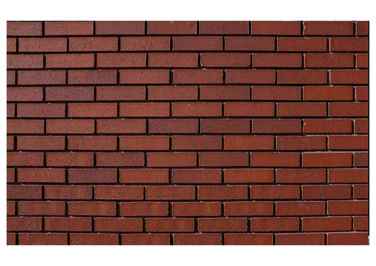 Fabric backdrop-Romanic Brown Bricks wall Backdrop
