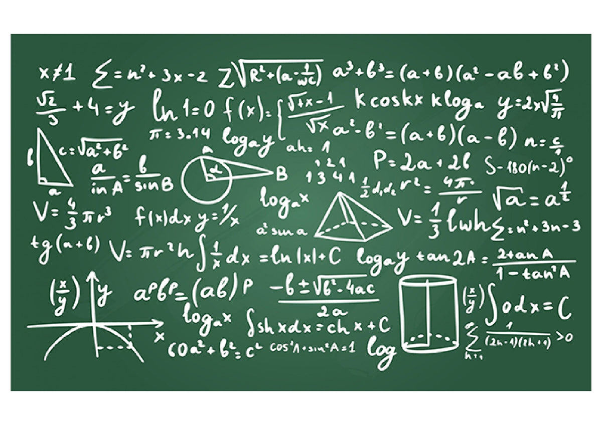 Equation School Board Backdrop