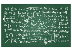 Equation School Board Backdrop