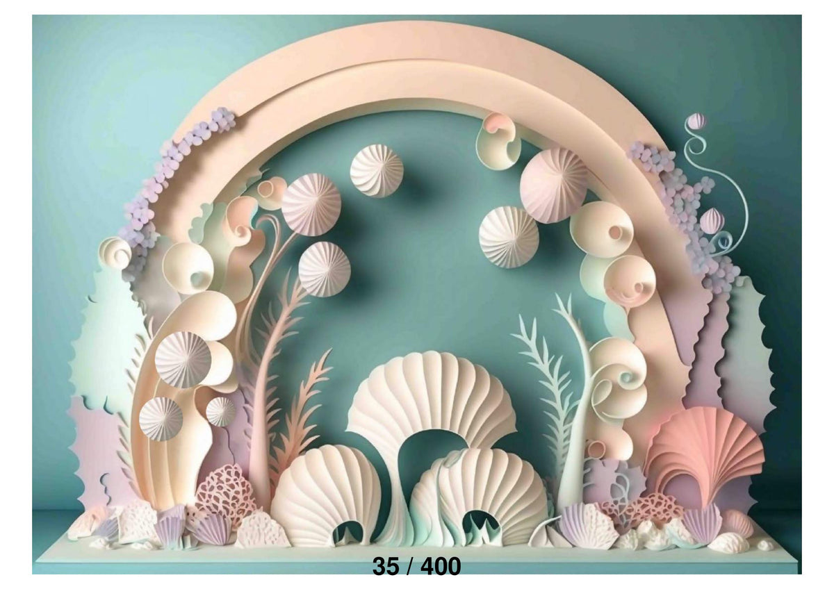 Sea Shell Backdrop