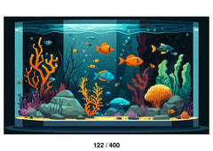 Fish Tank Backdrop