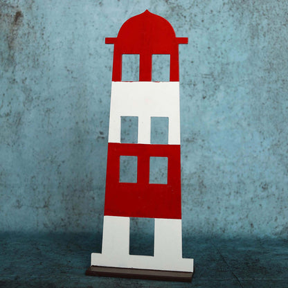 Lighthouse Side filler-double side color blue & red