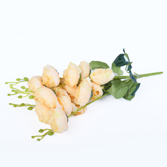 Artificial flower-Artificial Peony Silk Flowers