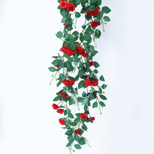 Artificial Roses creeper - Red