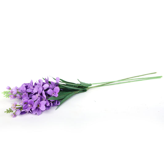 Artificial violet Delphinium flower