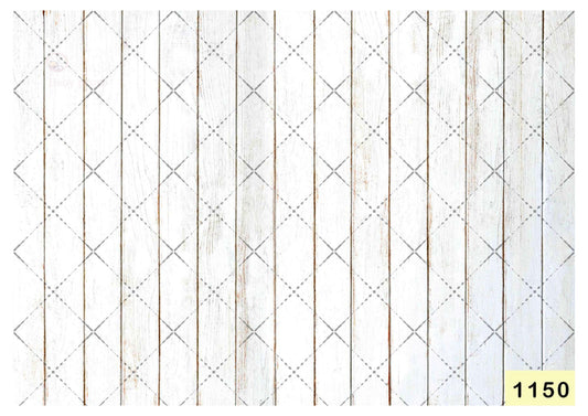 Fabric backdrop-White Woodean Backdrop