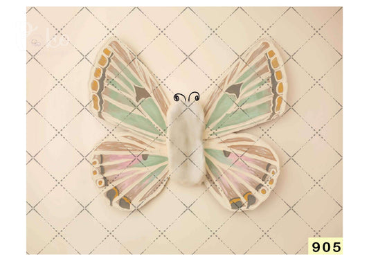 Fabric backdrop-Butterfly Backdrop