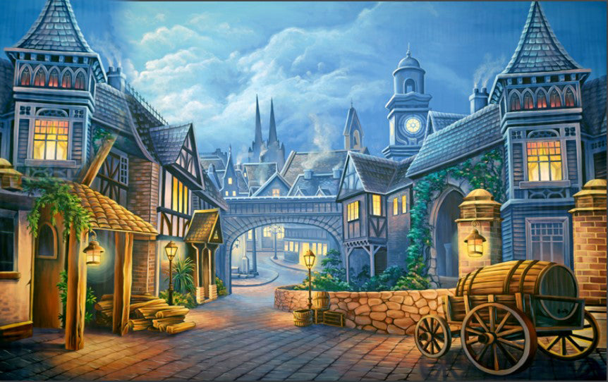 Disney World Backdrop-Fabric Backdrop