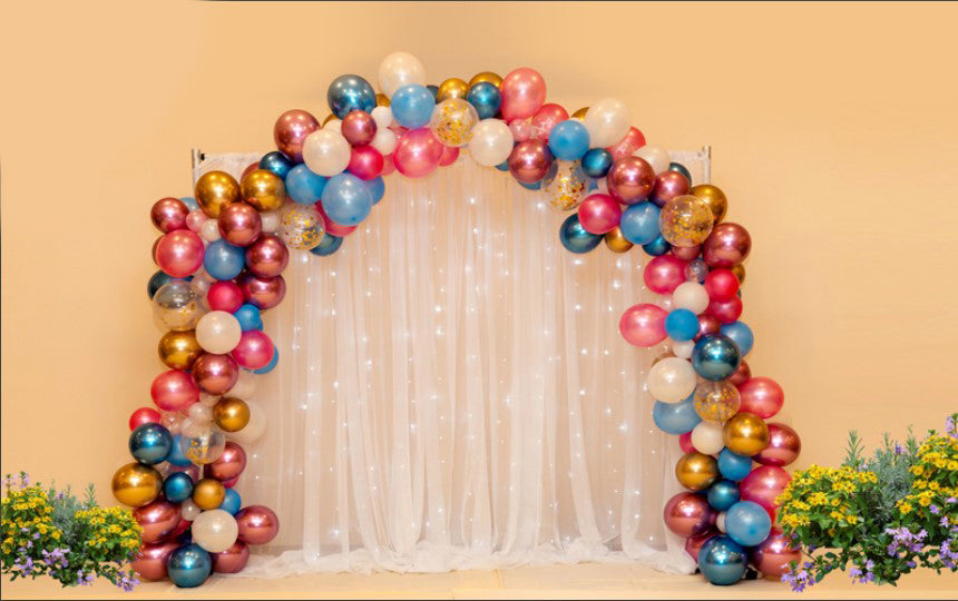 Balloon Theme-Fabric Backdrop