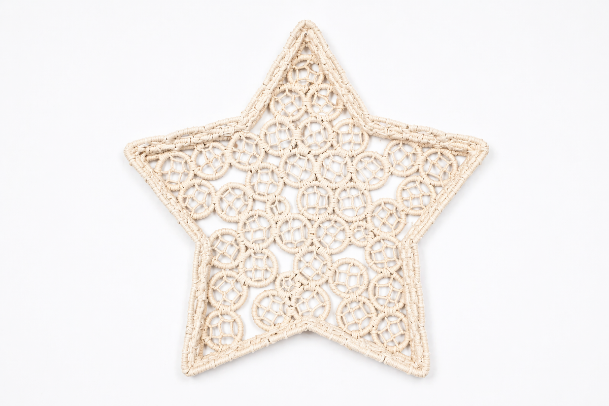 Macrame Star bowl