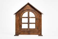 Wooden Window House Frame Baby Photoshoot Prop