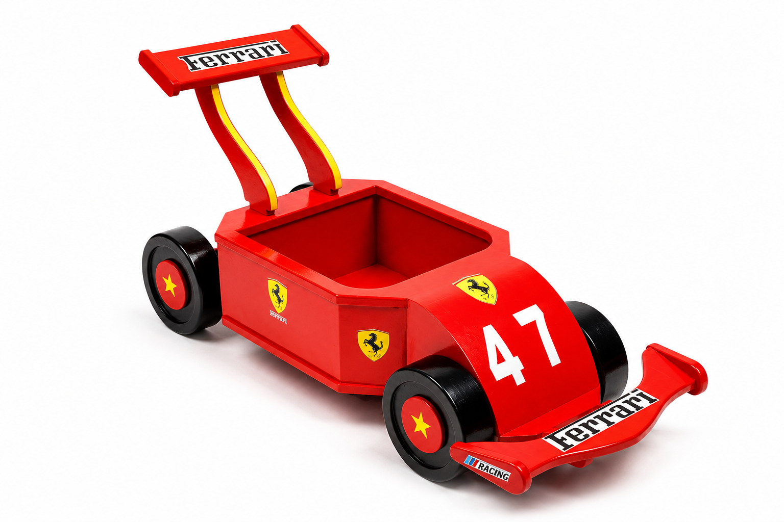 Racing theme baby photography prop for milestone shoots