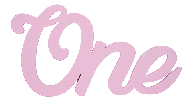 Cursive one letter