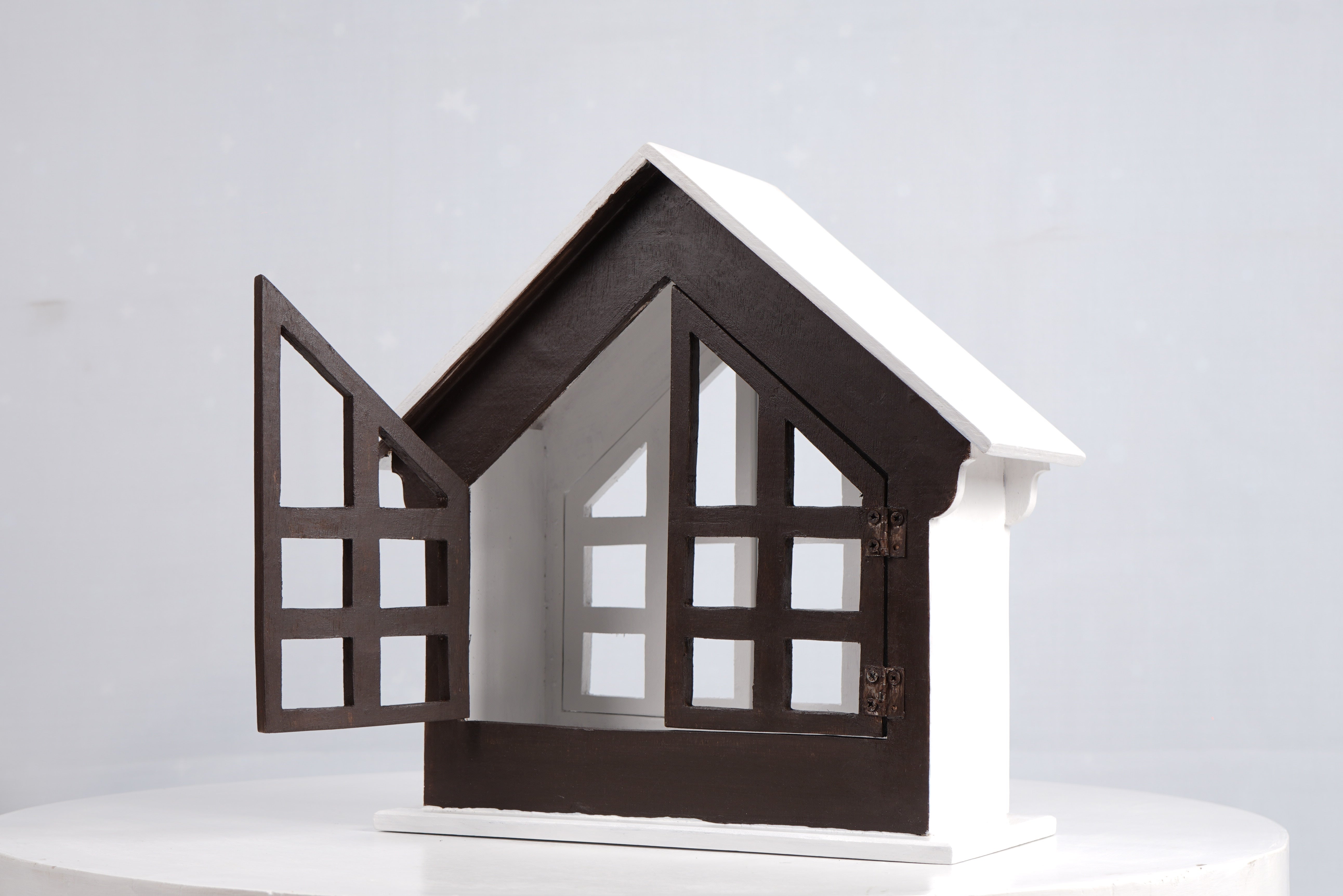 Wooden House With Door