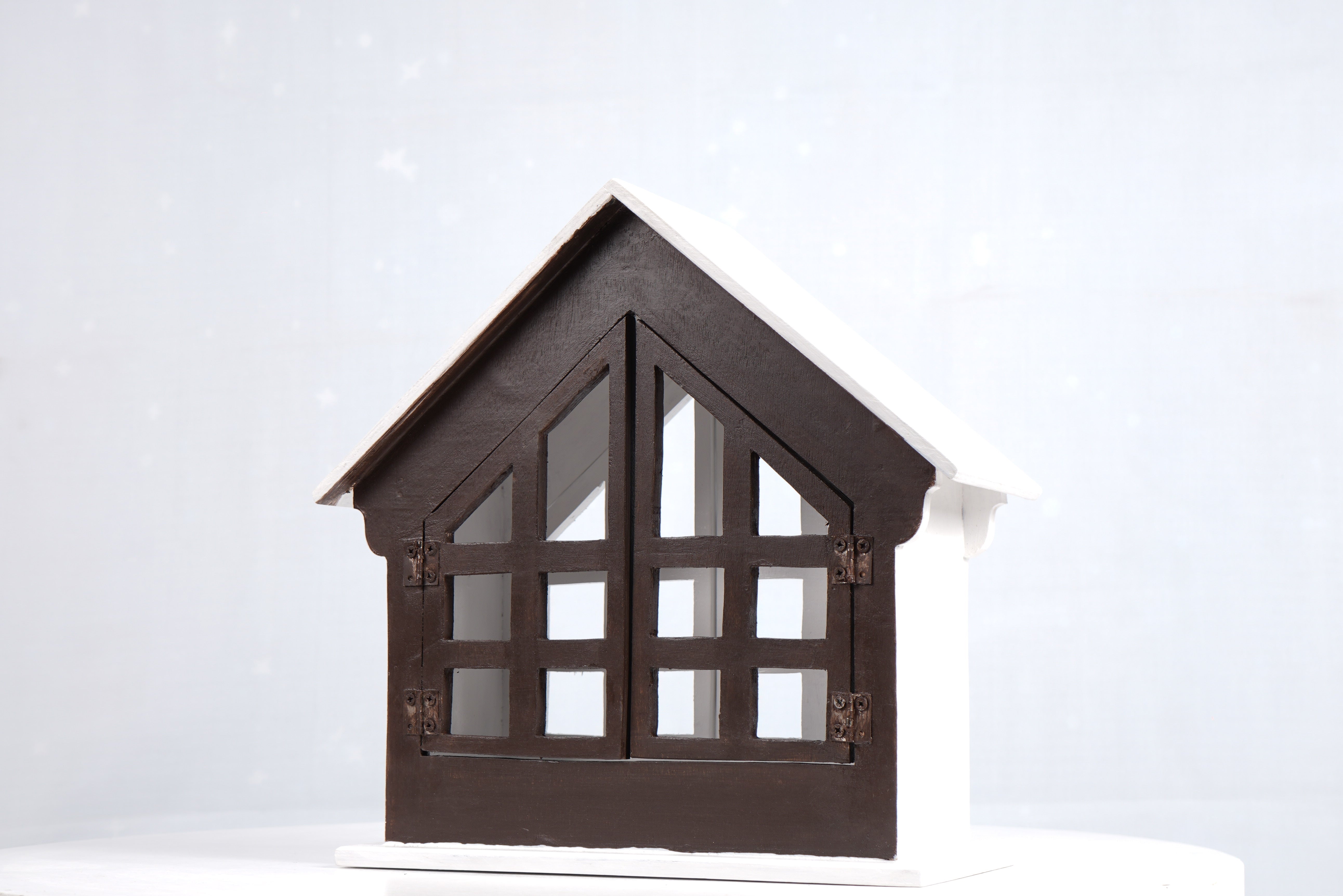 Wooden House With Door