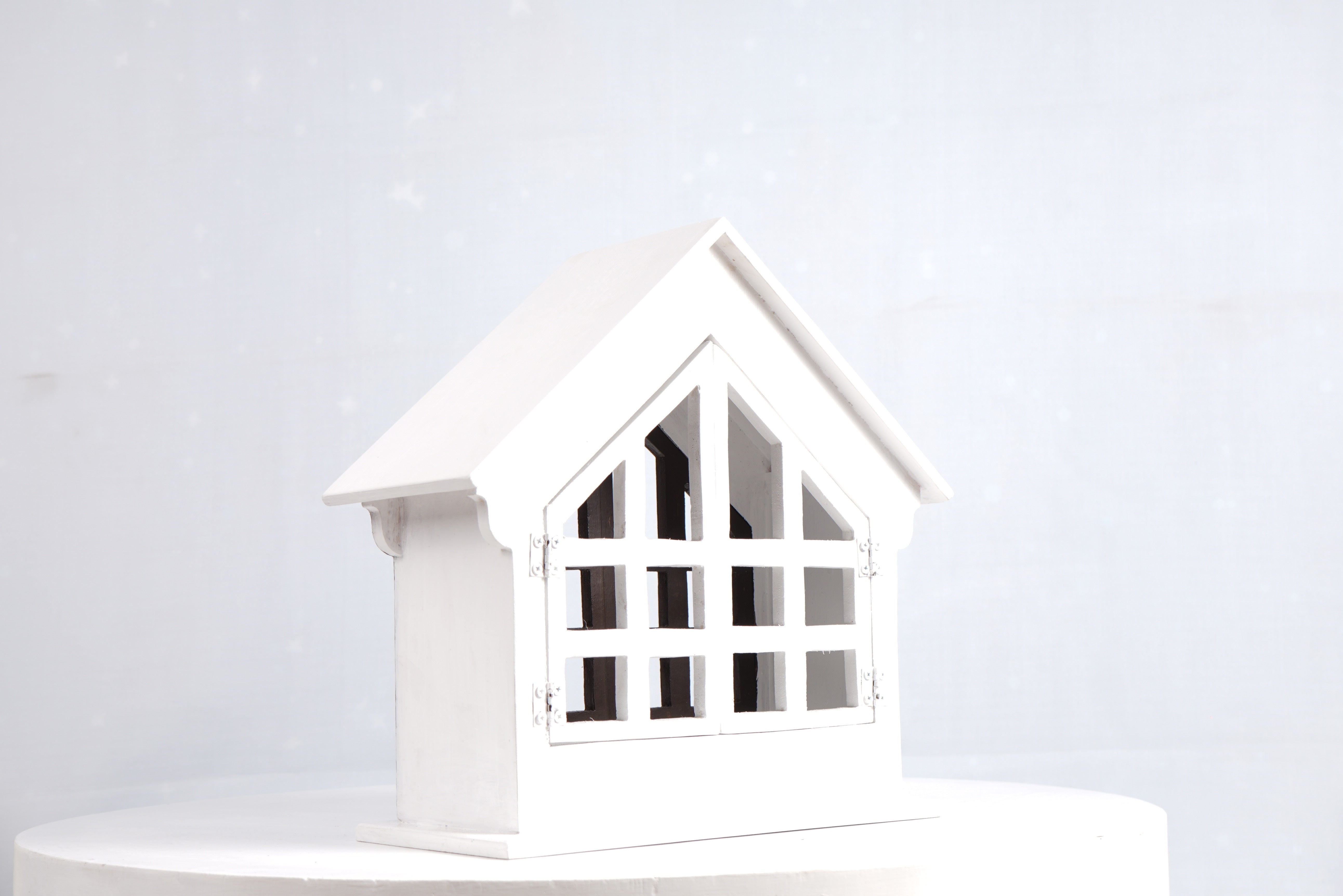Wooden House With Door