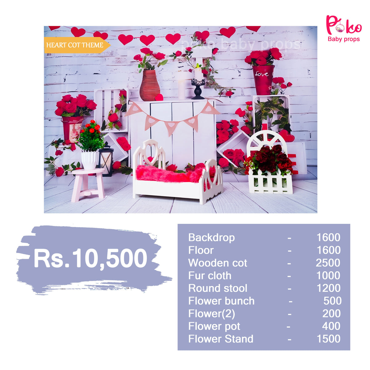 Heart Cot Theme