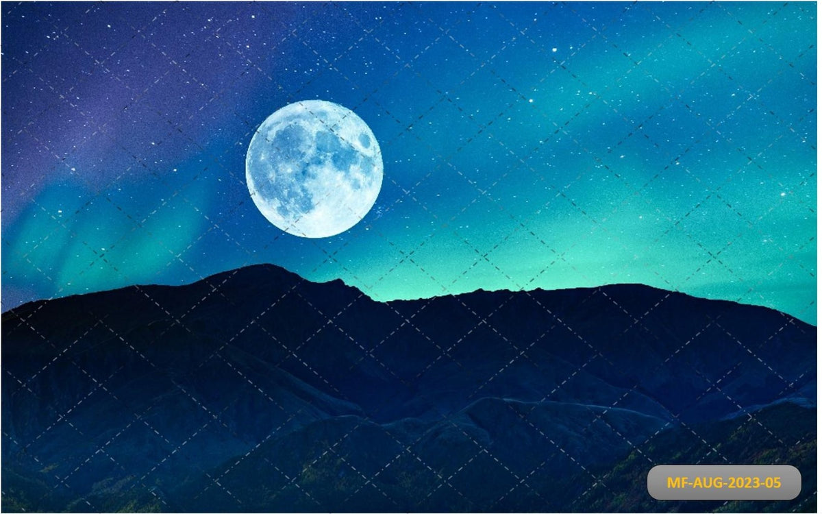 Moon theme-Fabric Backdrop