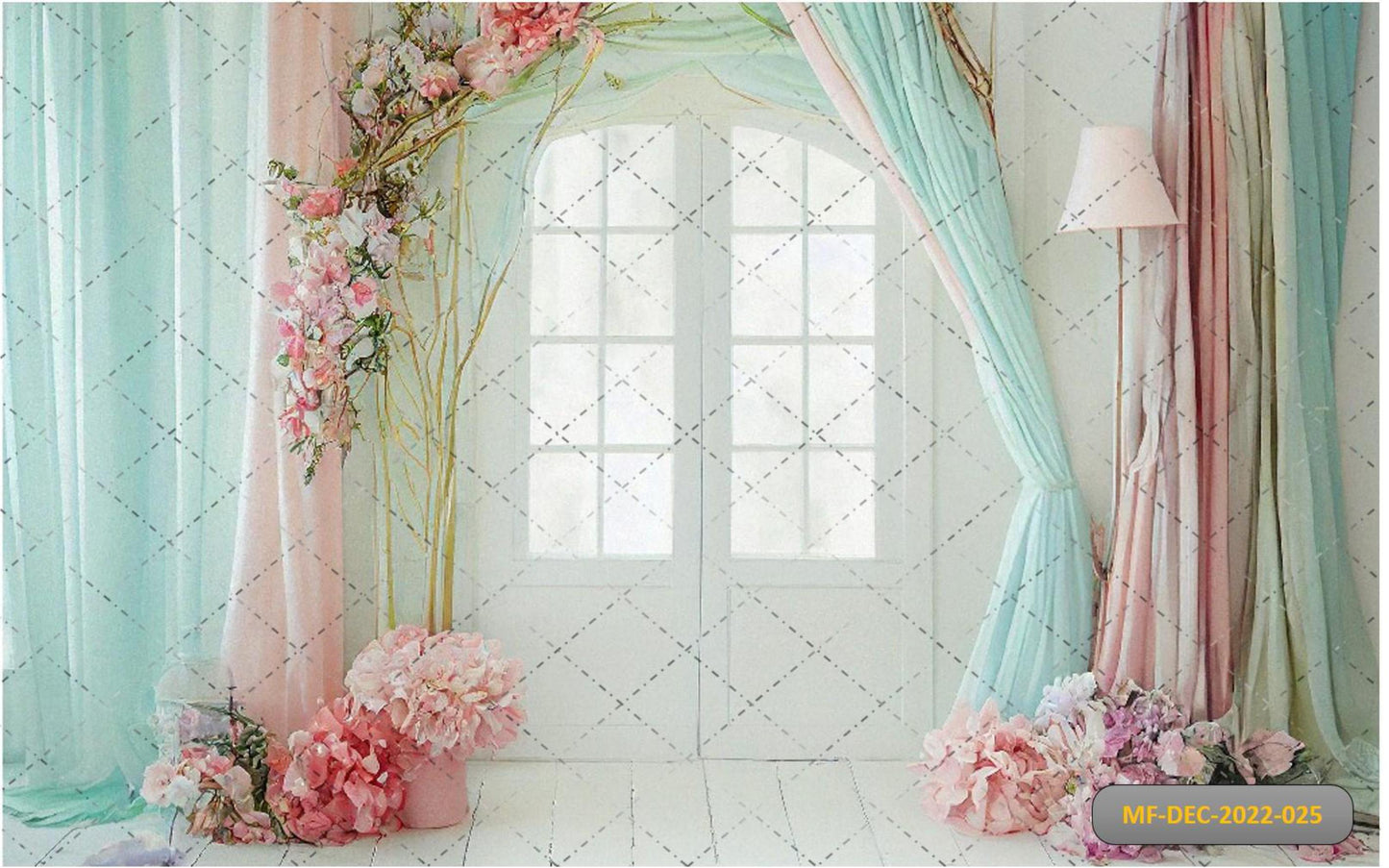 Floral Screen Backdrop