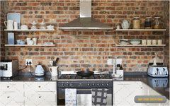 Bricks With Kitchen bayphotoshoot Backdrop