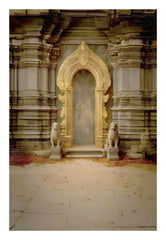 Royal temple arch 8x12 ft photoshoot backdrop for maternity and fashion photography