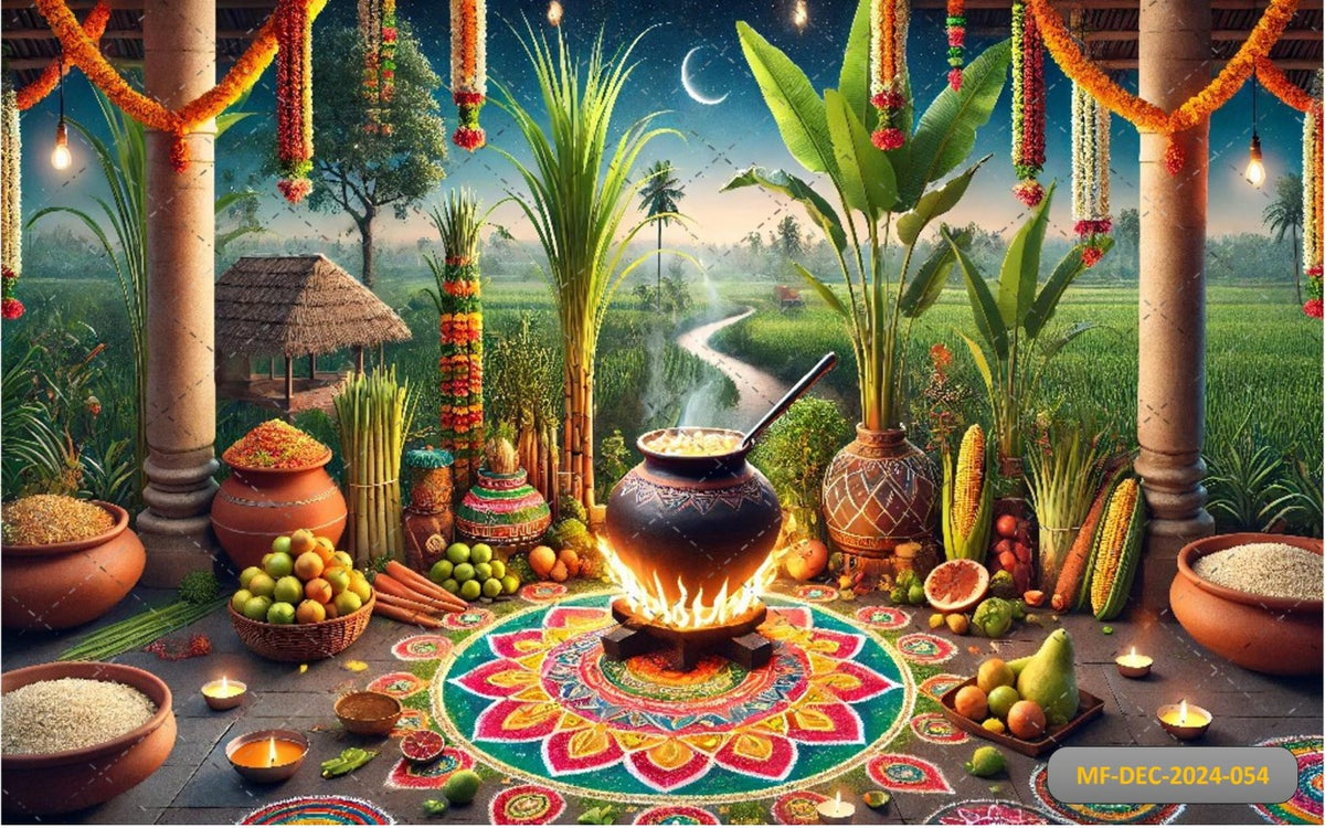 Pongal backdrop 8