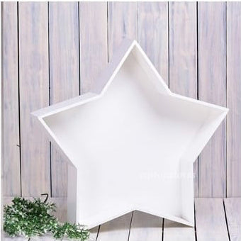 Star Bowl -White And Brown