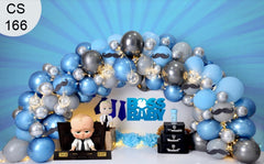 Boss Baby Balloons babyphotoshoot Backdrop