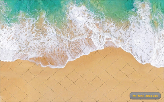 Sea Water And Sand Backdrop