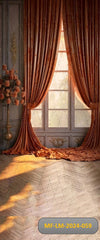 shine orange certain Backdrop-Fabric backdrop