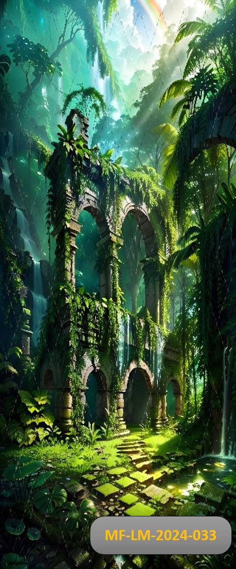 Forest Arch Backdrop-Fabric backdrop