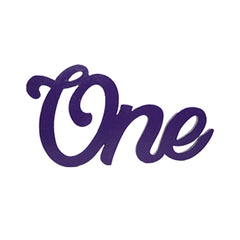 Cursive one letter