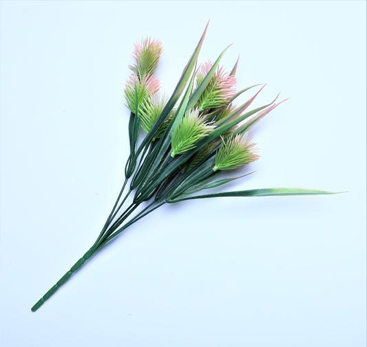 Artificial Lite Pink and Green Flower Bunch
