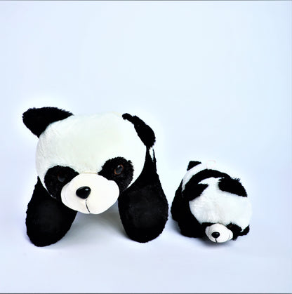 Super Cute and Lovely Panda Teddy Soft Toy Black, White